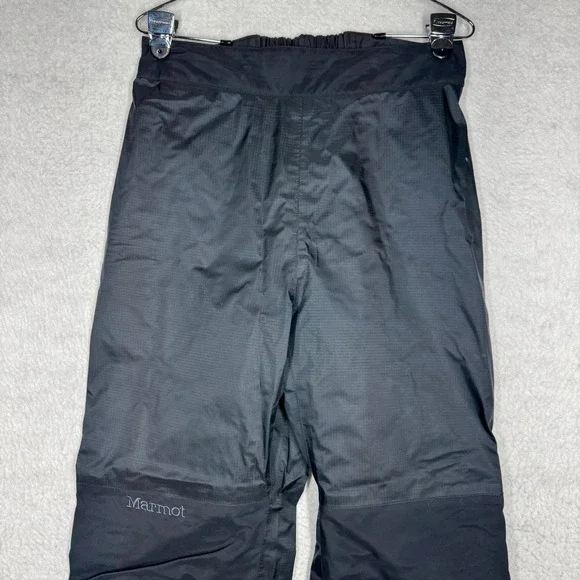 Marmot Ski Snow Snowboard Shell Pants Black Nylon Women's Size Large - Picture 2 of 13